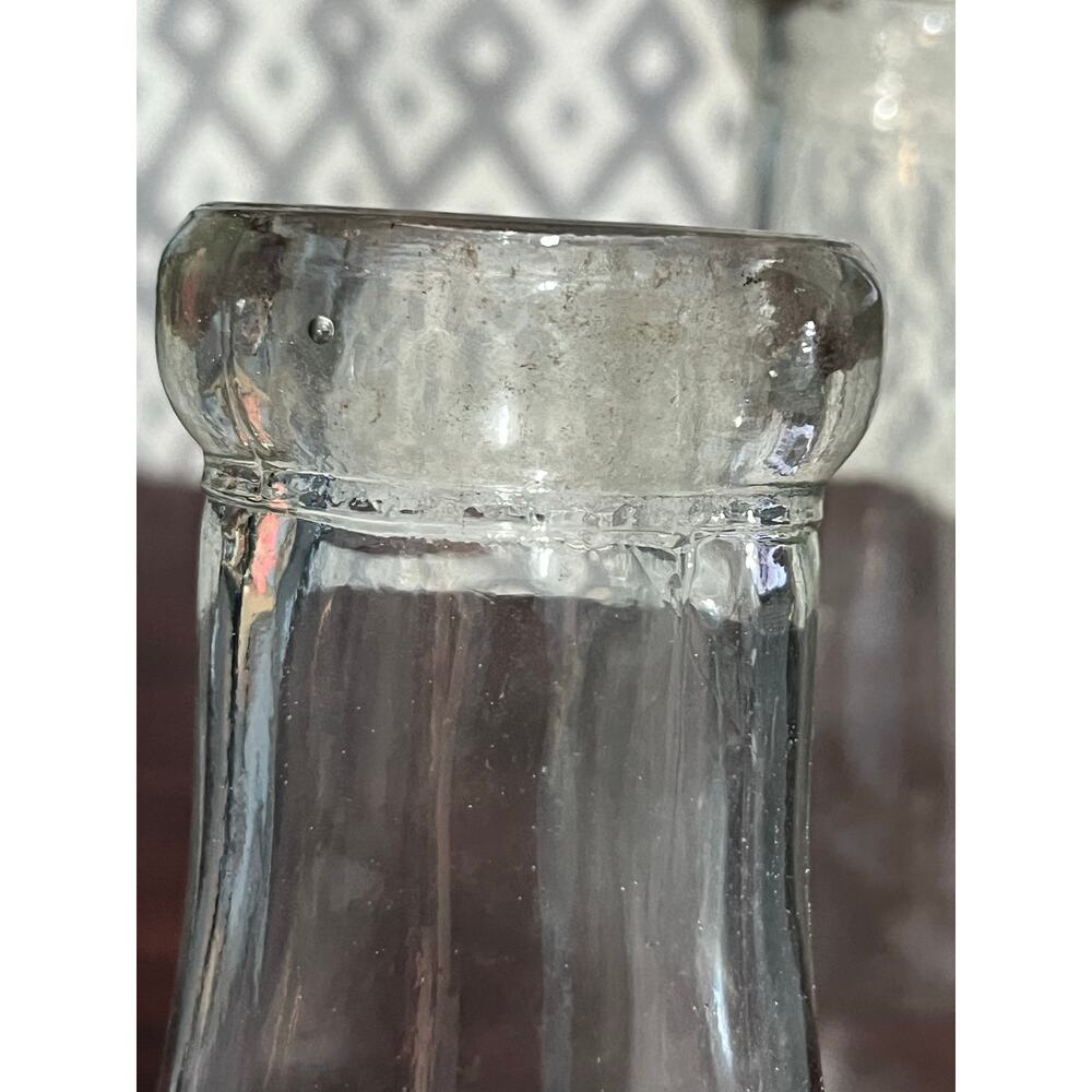 VTG Milk Bottles Rustic Metal Carrier Farmhouse Decor Cottage Core Dairy Cow - Picture 9 of 9